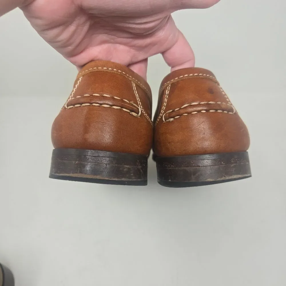 NATTY BEAU Men’s Penny Loafer Oxfords Leather Dress Shoes Sz 12‎ M